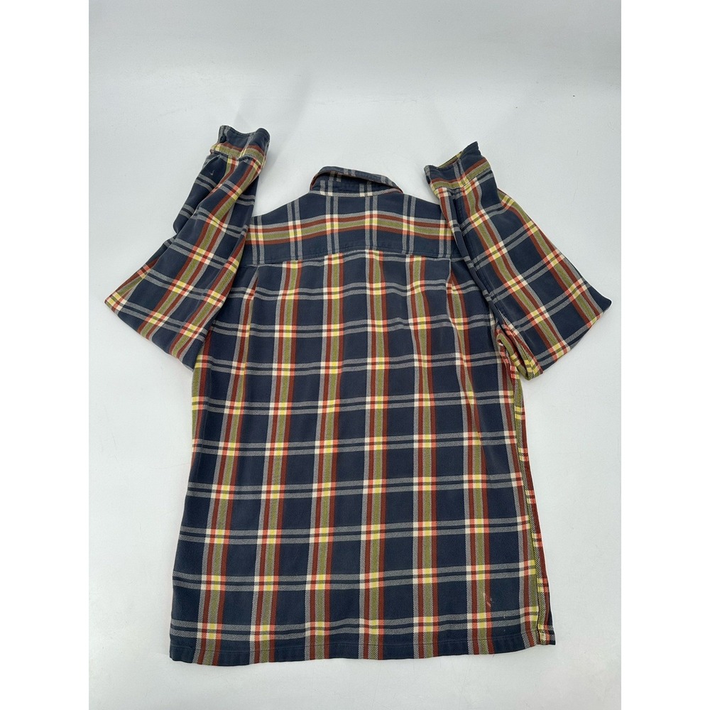 Patagonia Organic Cotton Button Up Shirt Blue Plaid Men's S - Picture 8 of 8